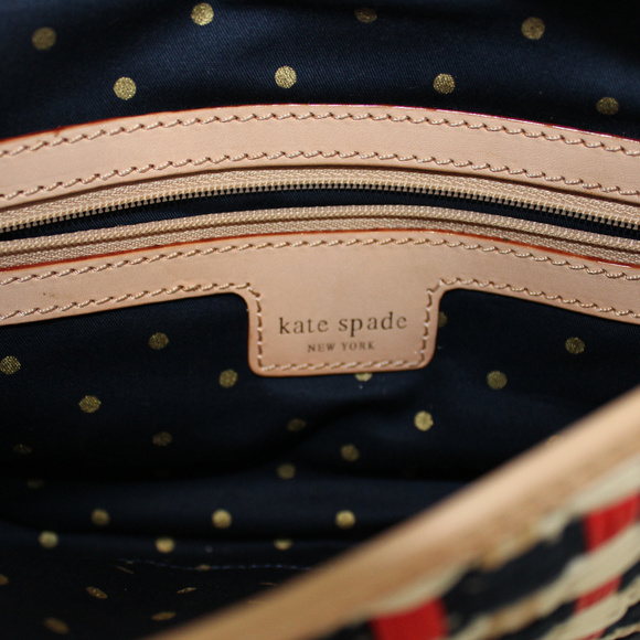 Kate Spade rafia straw basket woven rare clutch - Picture 8 of 8